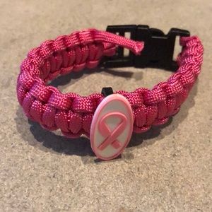 Breast Cancer Awareness bracelet!